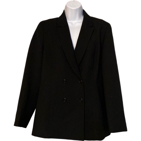 J. Crew Jackets & Coats J Crew Womens Black 0 Wool Double Breasted